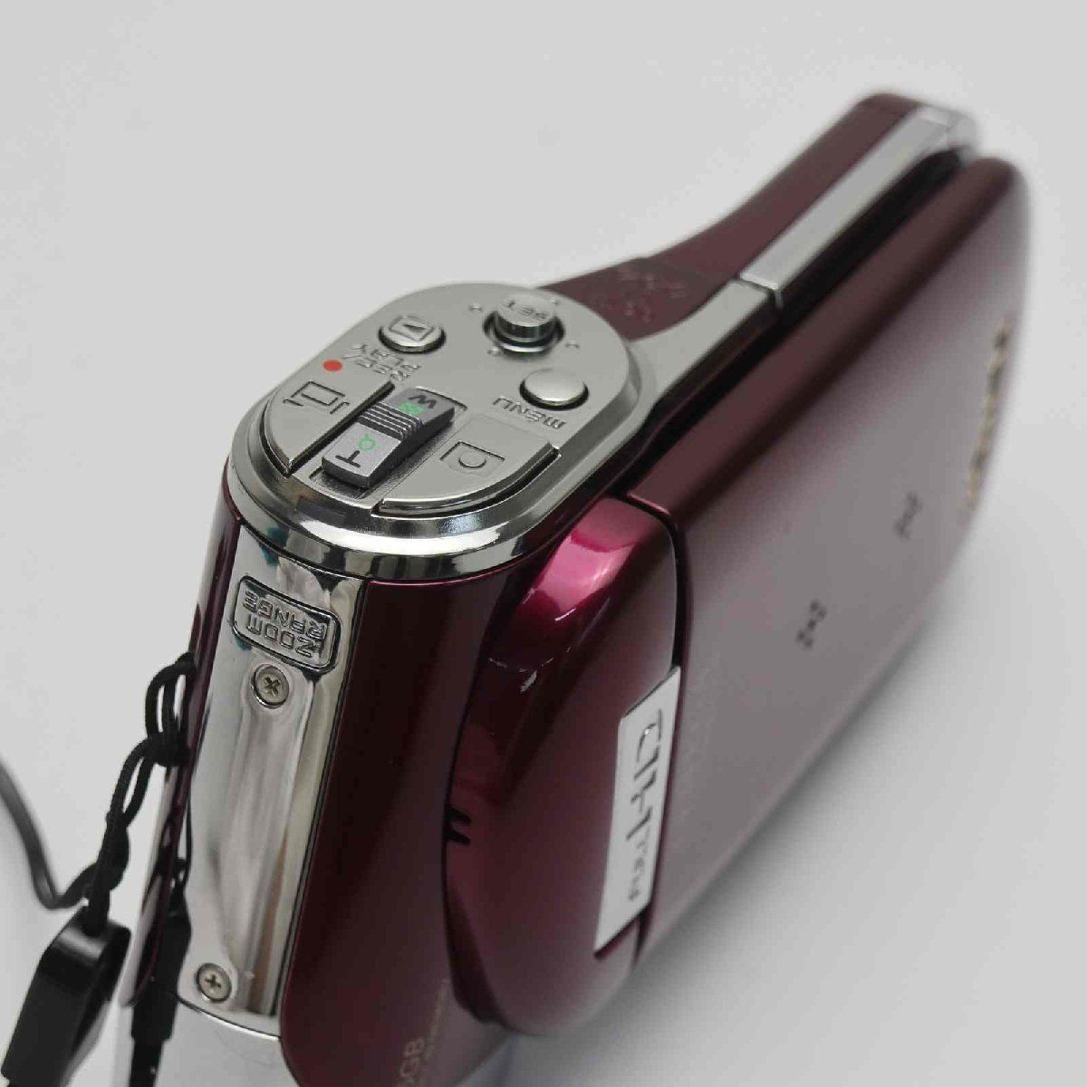超美品 DMX-CG110 ワインレッド 即日発送 SANYO Xacti デジタルビデオカメラ 本体 土日祝発送OK 03000