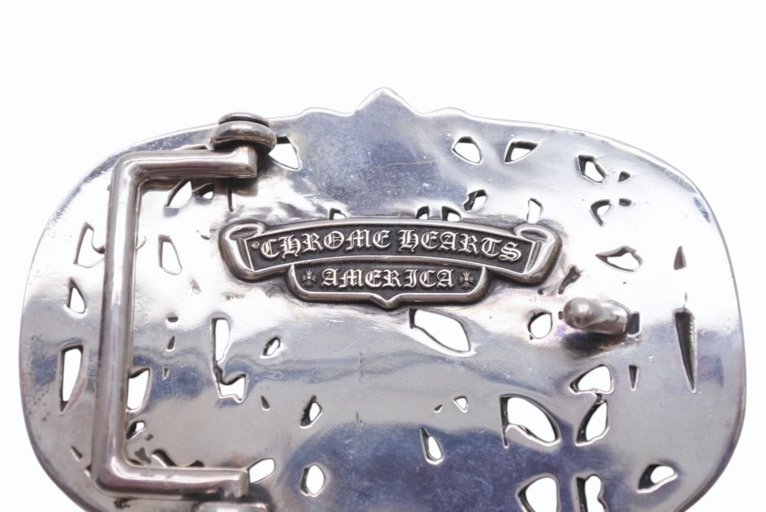 極美品 CHROME HEARTS クロムハーツ BUCKL CEMETERY ベルト