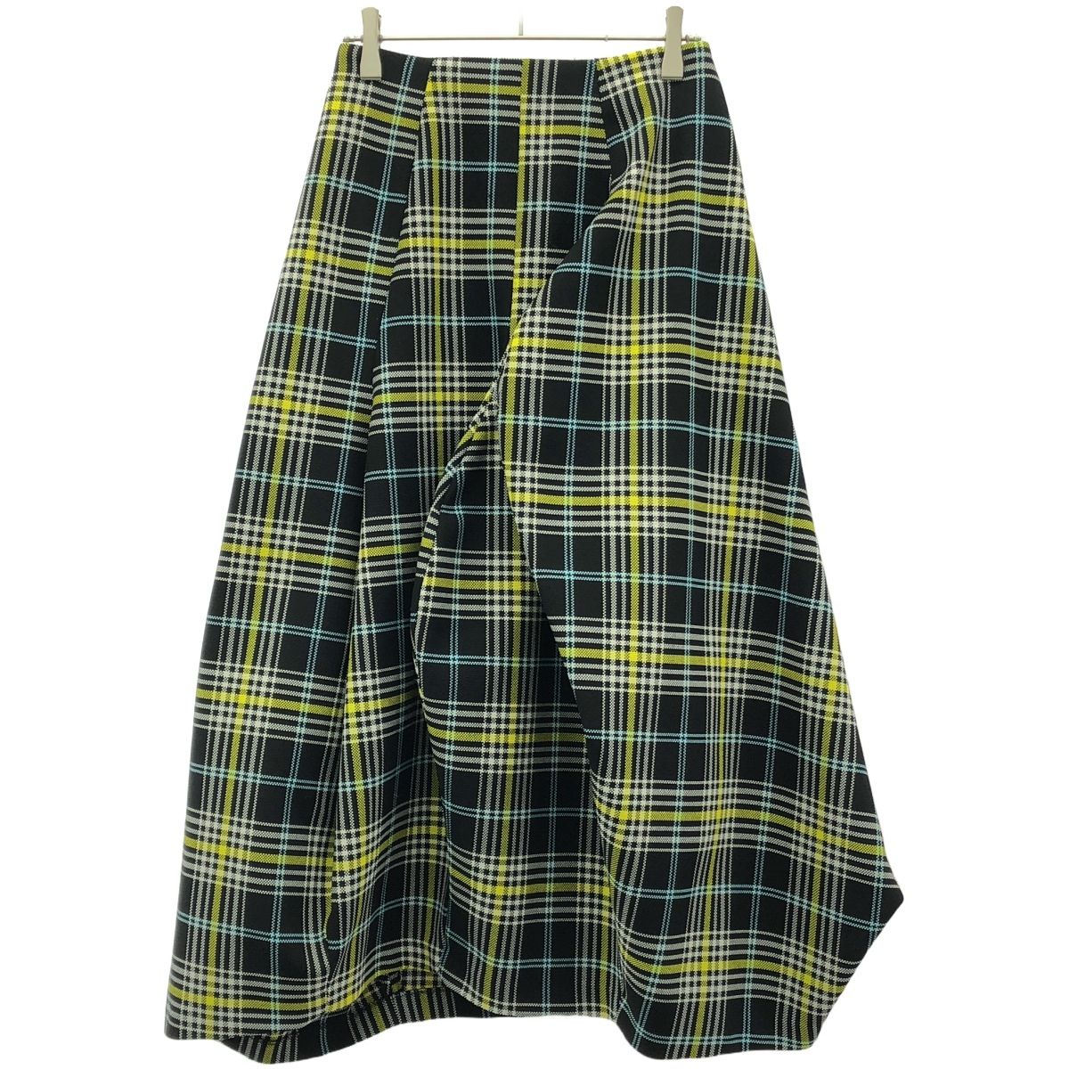 完売！エンフォルドENFOLD 2023AW チェック バルーンスカート