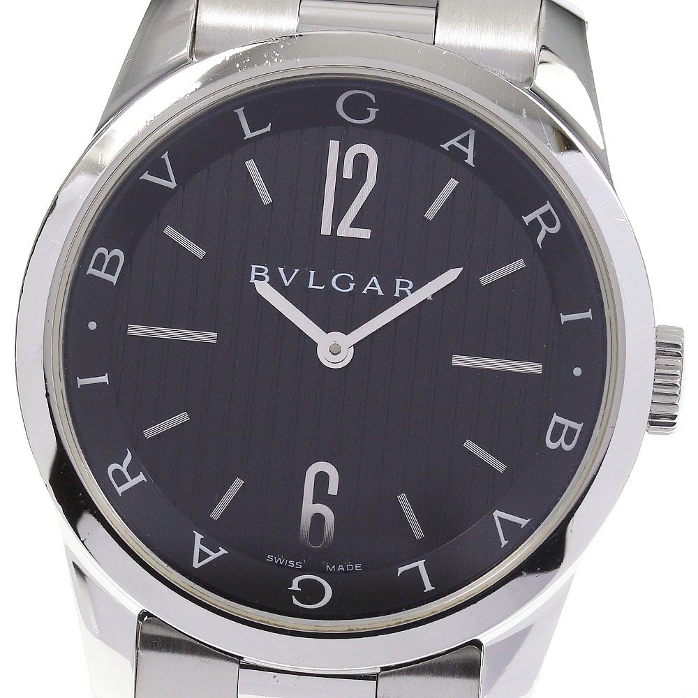 BVLGARI】ブルガリ ソロテンポ ST37S クォーツ メンズ_734144