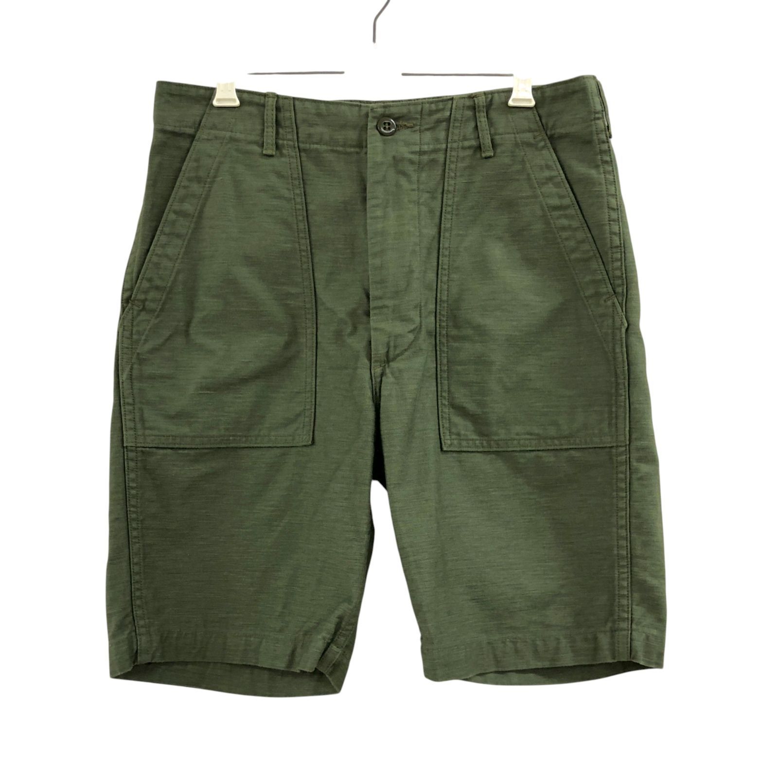 orSlow オリーブグリーン ショートパンツ M 30%OFF セール orSlow オアスロウ ファティーグ ベイカー