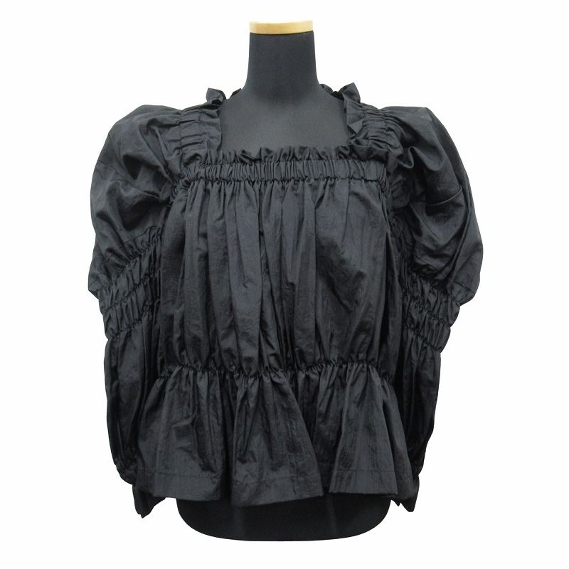 美品 21aw ホウガ HOUGA キキ ブラウス シャツ カットソー  