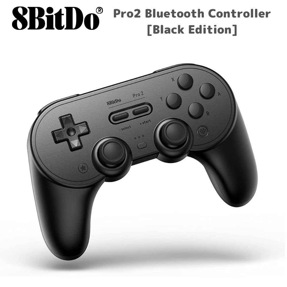 8BitDo Pro 2 Bluetooth ゲームパッド ブラック スイッチ