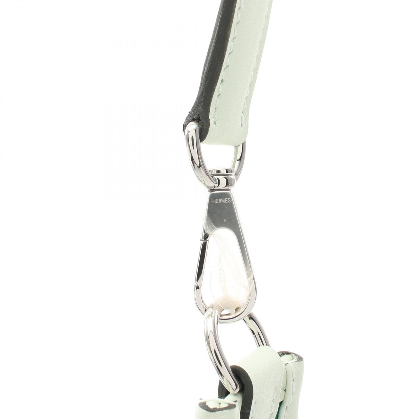 エルメス HERMES ショルダーバッグ ネオ エヴリンTPM ミント ブルー  