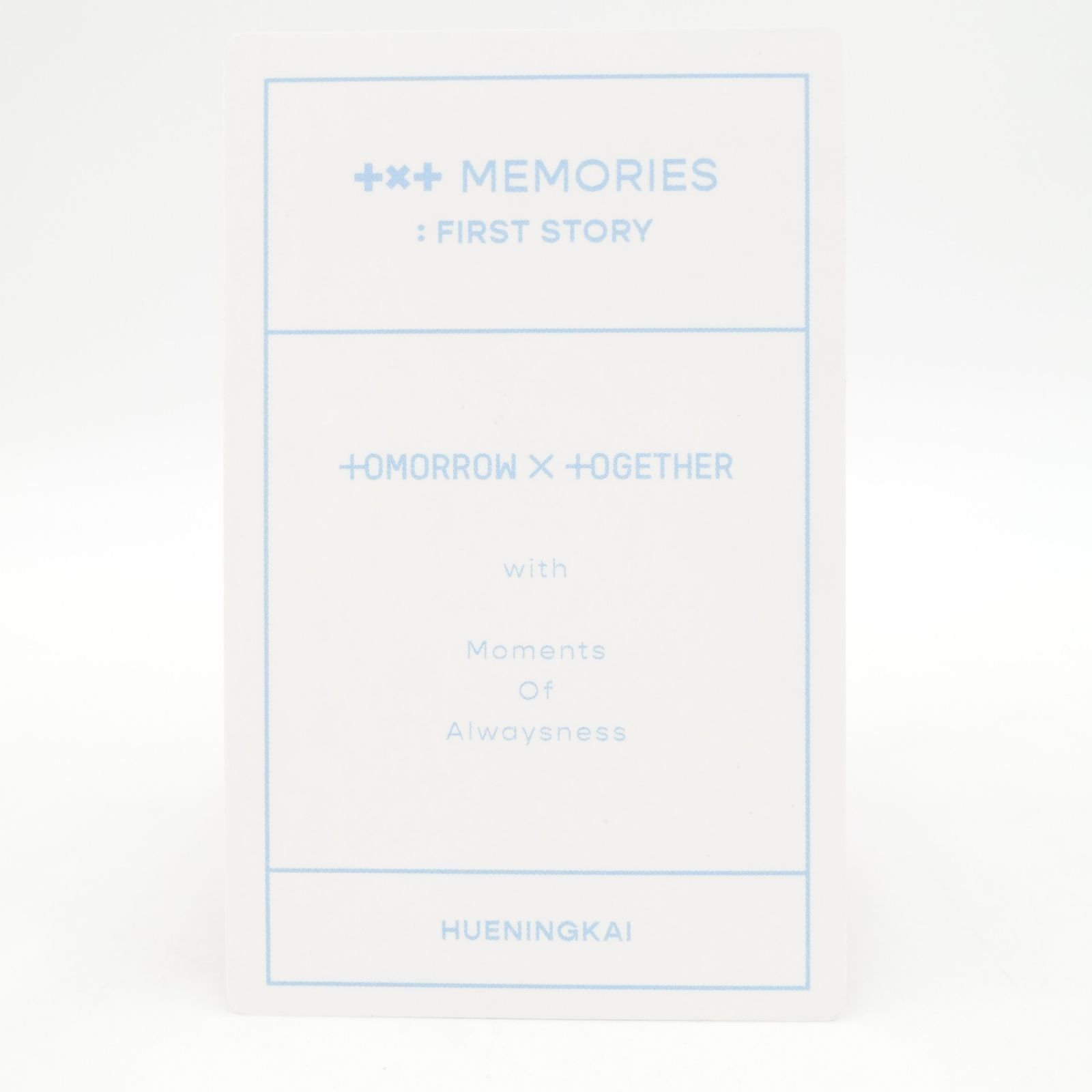 税込】 txt memories ヒュニンカイ first K-POP/アジア - kintarogroup.com