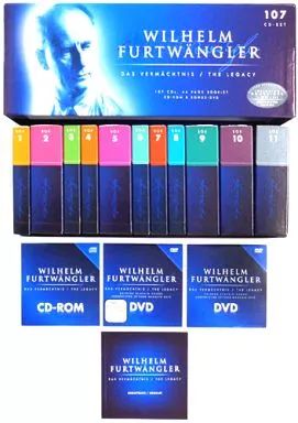 WILHELM FURTWÄNGLER 107CD-SET クラシック 輸入クラシックCD WILHELM FURTWANGLER：FURTWANGLER THE LEGACY[輸入