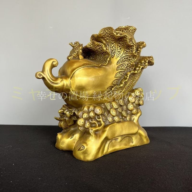 置物 オブジェ 白菜 野菜 金運アップ 縁起物 百財招来 風水グッズ 財運 招福 金色 インテリア 風水アイテム 瓢箪 ひょうたん 金運祈願 商売繁盛 家庭運 財運アップ 幸運置物 玄関 開運グッズ インテリア 玄関 リビング 運勢アップ NEXPOTALLINN_EU