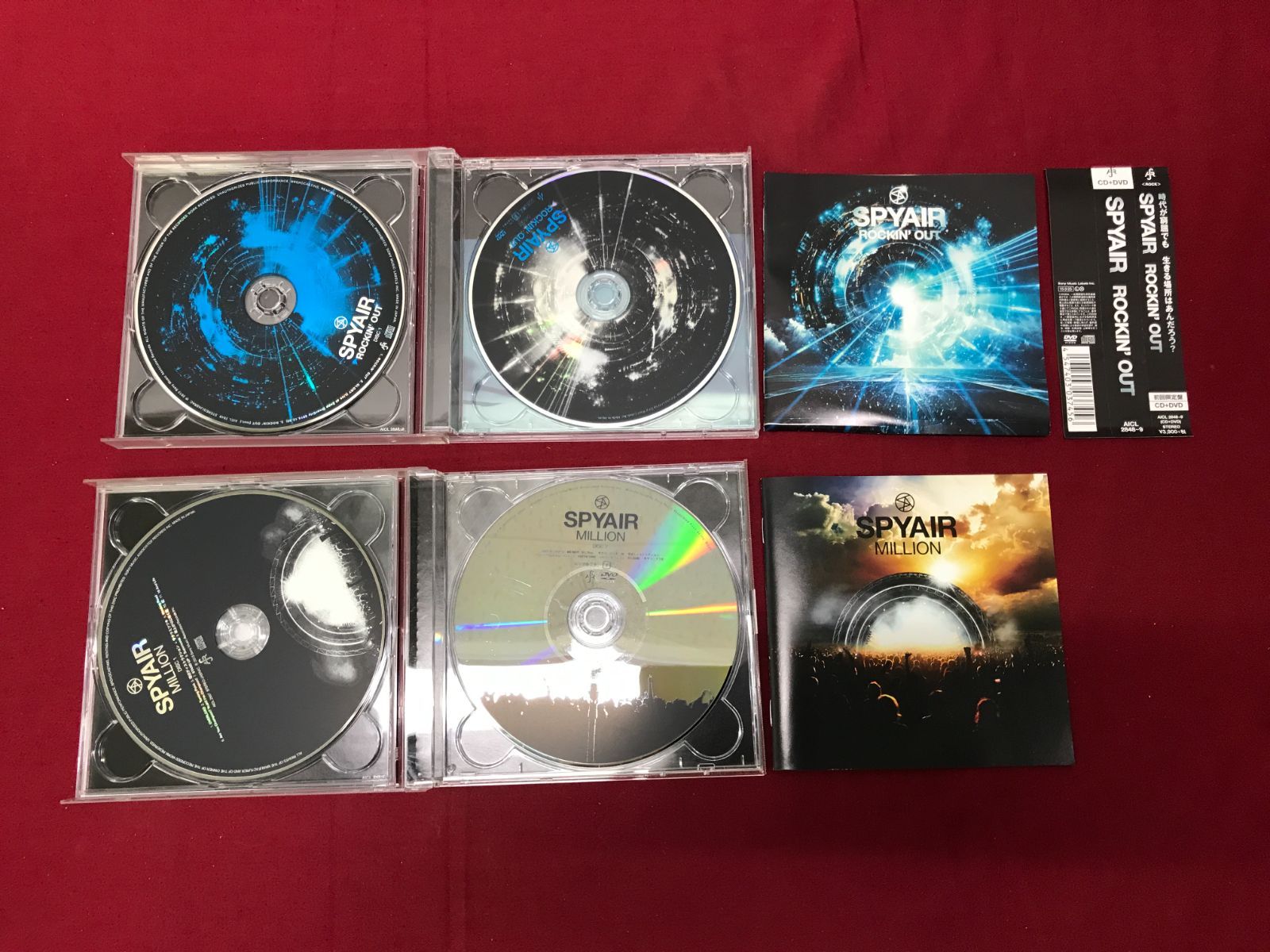 SPYAIR CD DVD セット SPYAIR CD/DVD サイン入り - メルカリ