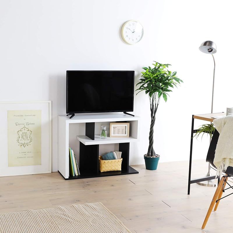 32V型テレビ用】 白井産業 テレビ台 ローボード テレビボード ユニーク