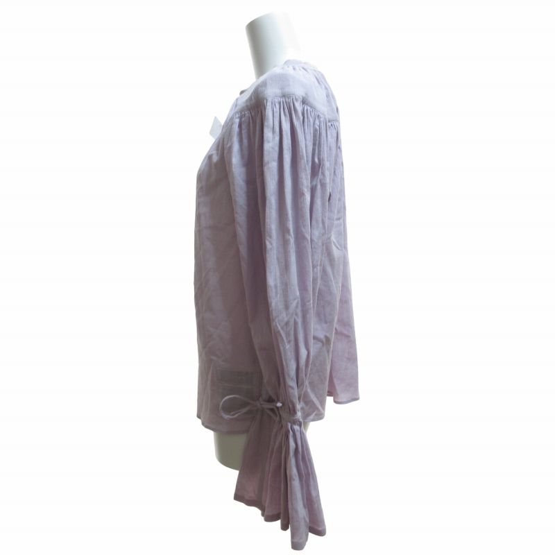 WRYHT ライト タグ付き 22SS GATHERED SLEEVE FOLK TOP ギャザー 