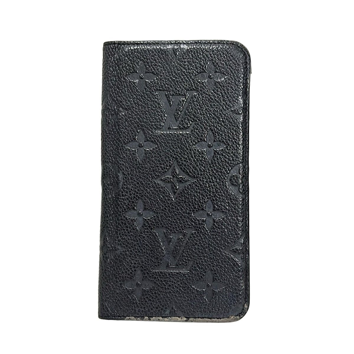LOUIS VUITTON - iPhoneケース　ルイヴィトン　モノグラムアンプラント　ノワール ルイヴィトン 携帯電話ケース モノグラム・アンプラント