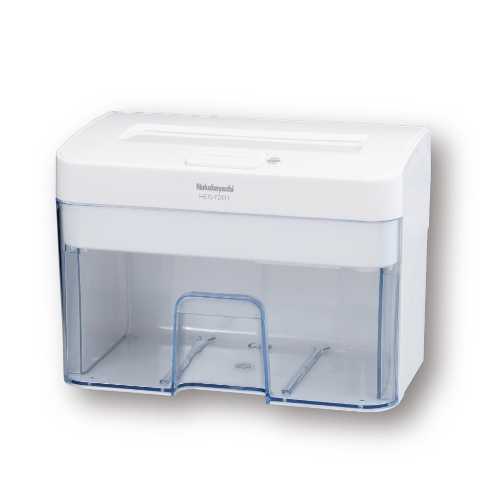 人気商品 シュレッダー 家庭用 ナカバヤシ 電動 マイクロカット ホワイト Z1206