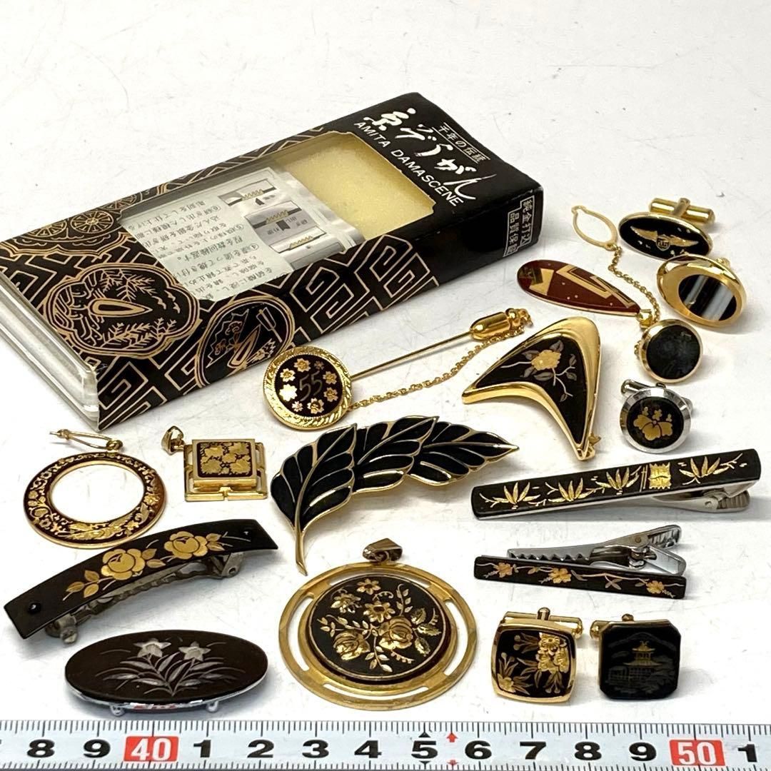 肥後象嵌アクセサリー 119g 東H6-0324ア7