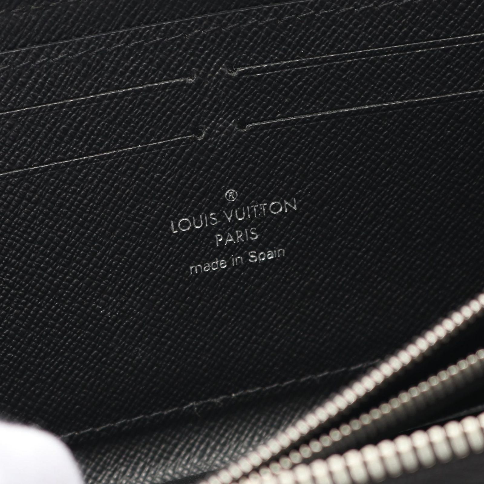 ルイ ヴィトン クレマンス エピ ノワール ラウンドファスナー ルイ