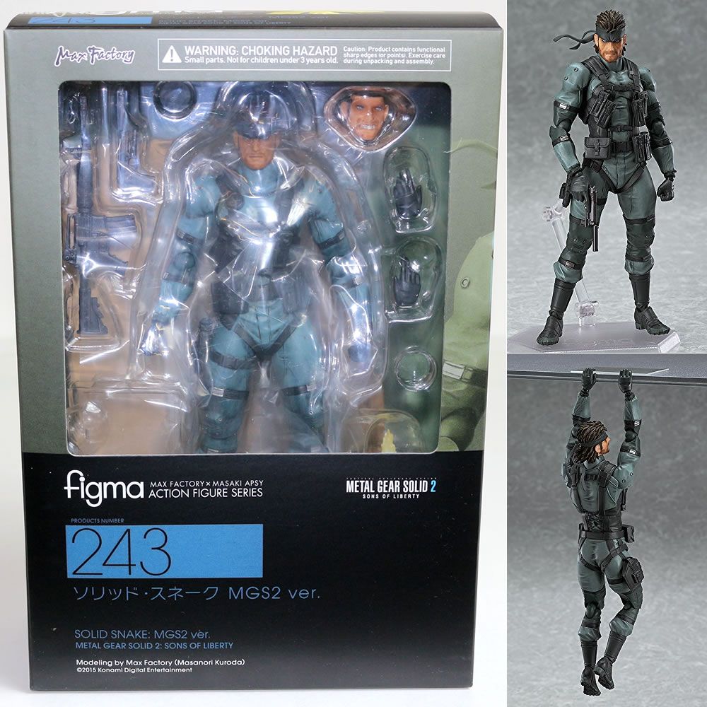 figma(フィグマ) 243 ソリッド・スネーク MGS2 ver. METAL GEAR SOLID2 