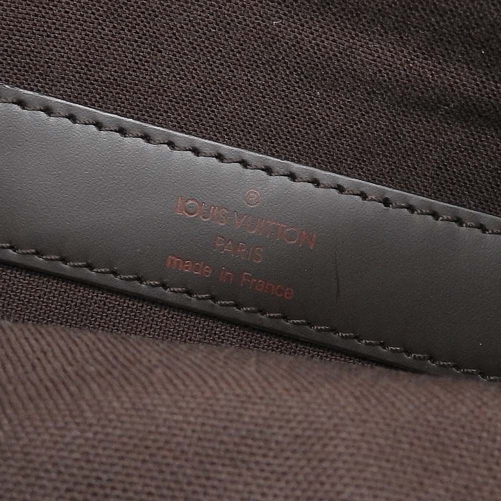 【本物保証】 布袋付 美品 ルイヴィトン LOUIS VUITTON ダミエ ナヴィグリオ ショルダーバッグ エベヌ N45255 LOUIS VUITTON - 【本物保証】 布袋付 美品 ルイヴィトン LOUIS