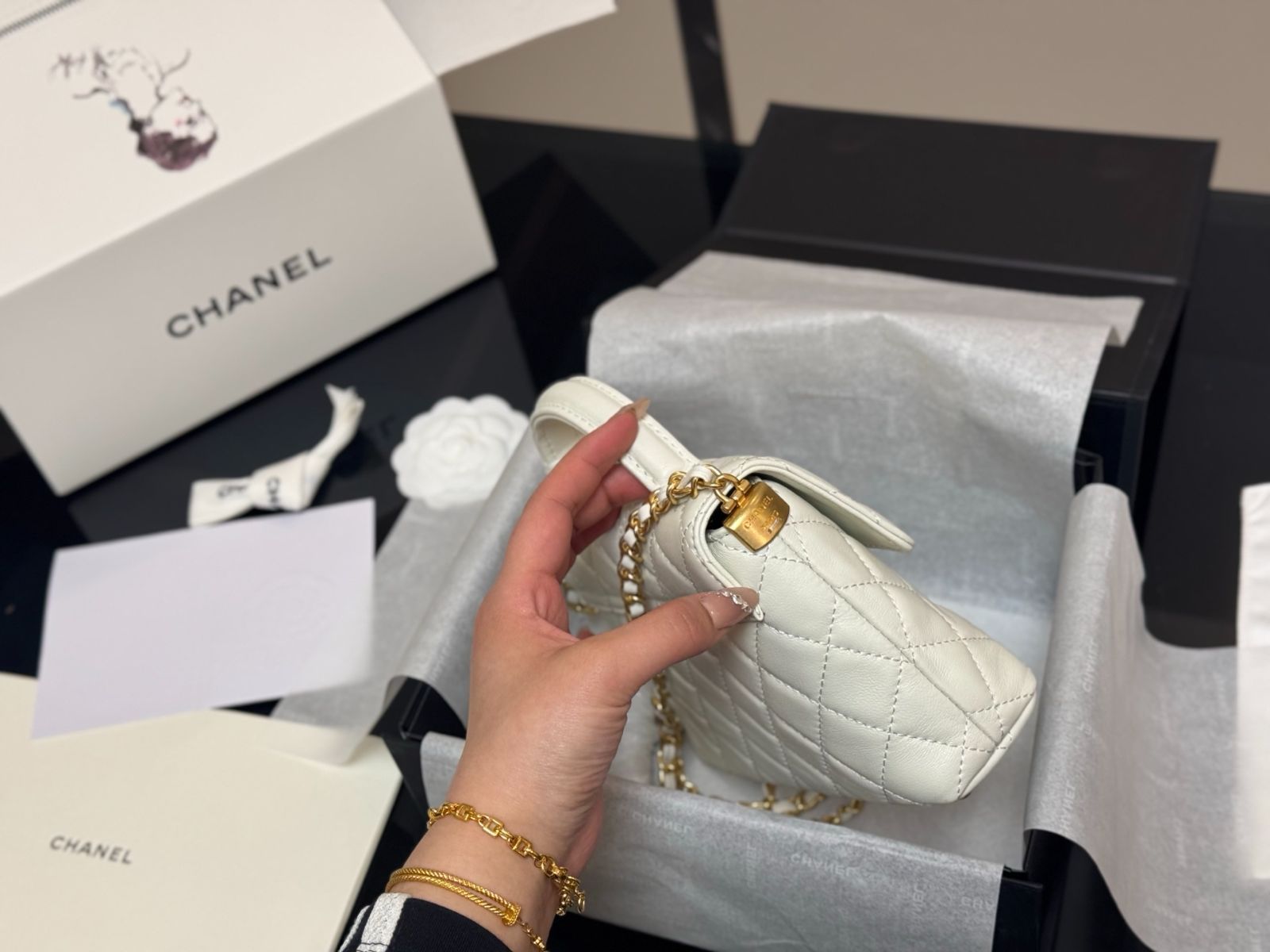 今日特価】Chanel 25p Kelly Bag チャネル 25p ケリーバッグ