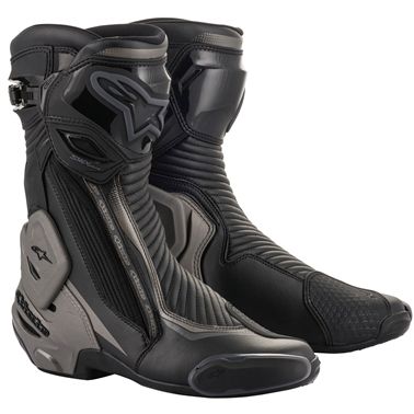【新品・2営業日で発送】ALPINESTAR アルパインスターズ SMX プラス V2 ブーツ (ブラック／ダークグレー) サイズ41 :111 BK DARK GRAY 41 必ず購入前に仕様をご確認下さい