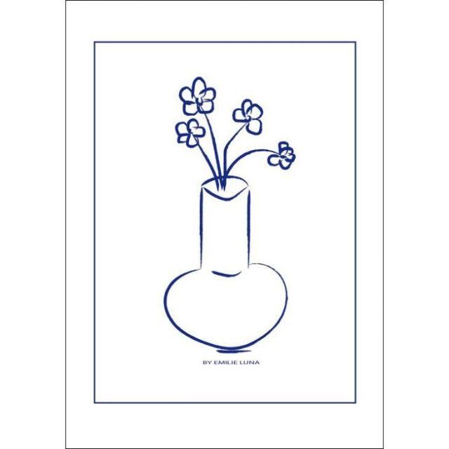 Emilie Luna | No6 | A3 アートプリント/アートポスター 北欧 デンマーク