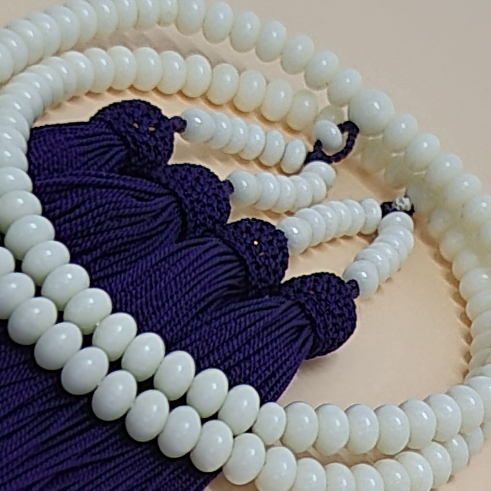 よれない 茶金房 あこや真珠 数珠 念珠 女性用全ての宗派で使用 国内