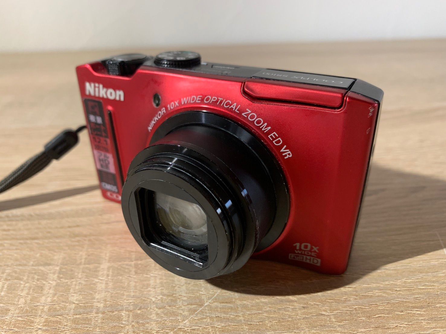 6057 Nikon COOLPIX S8100 レッド デジカメ - メルカリ