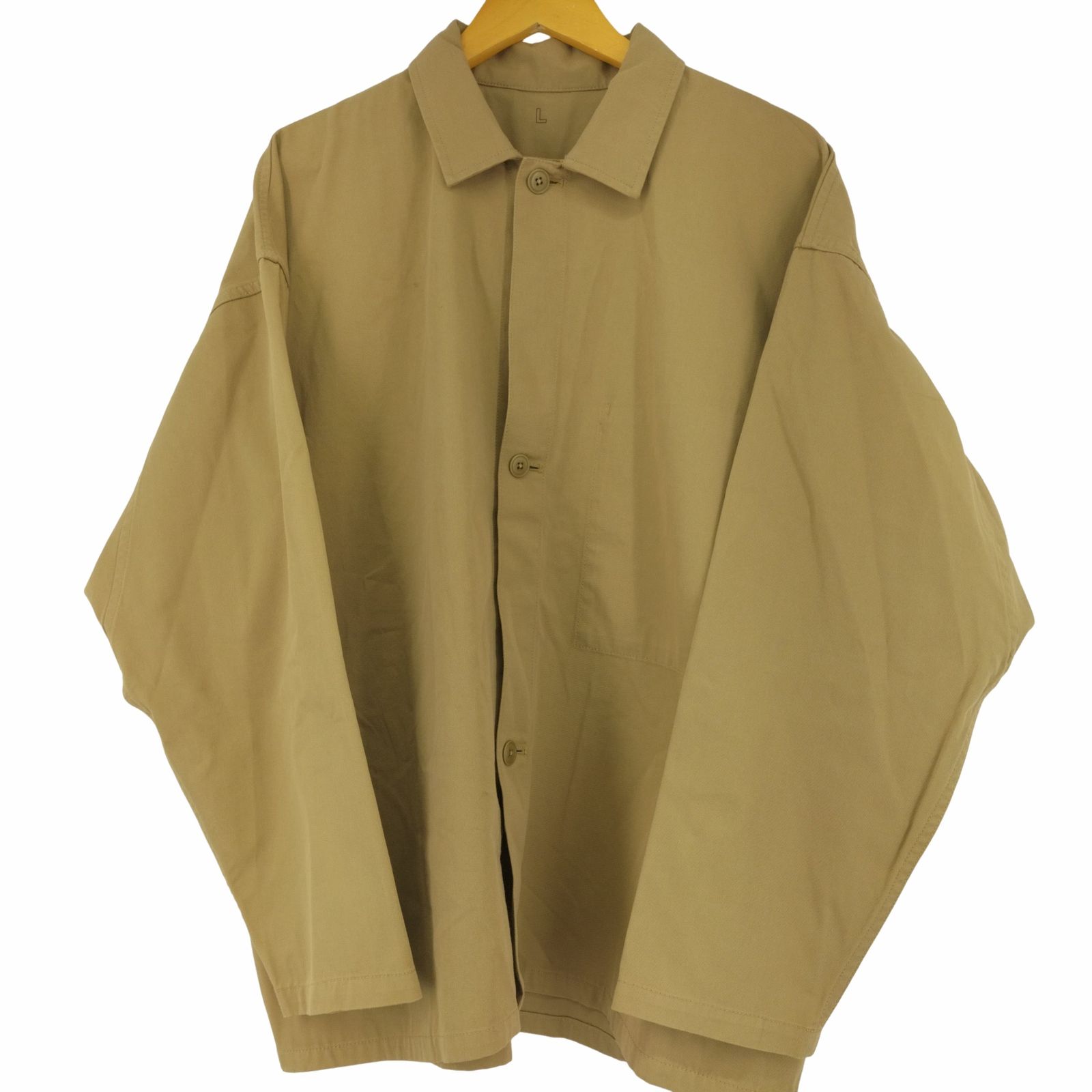 ムジラボ MUJI labo 23SS 燃えにくい素材を使った カバーオール