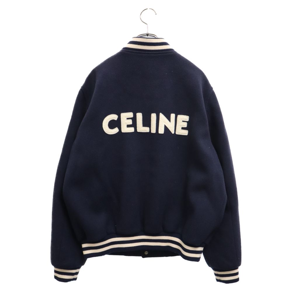 CELINE (セリーヌ) 21AW ウールルーズバーシティスタイルジャケット ...