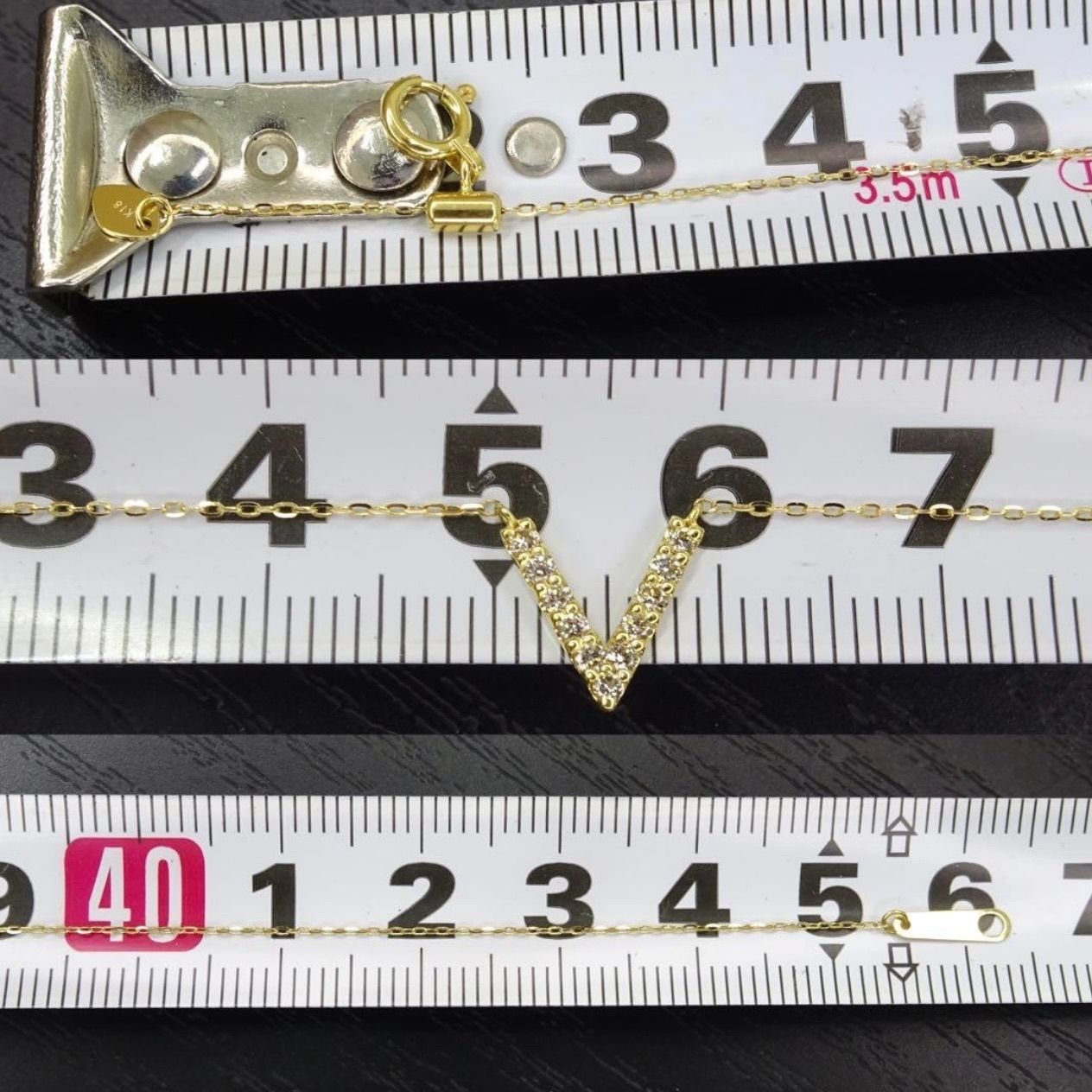 18金 K18 ゴールド GOLD 750 東京銀座ジュエリーミワ 箱 保証書有り 