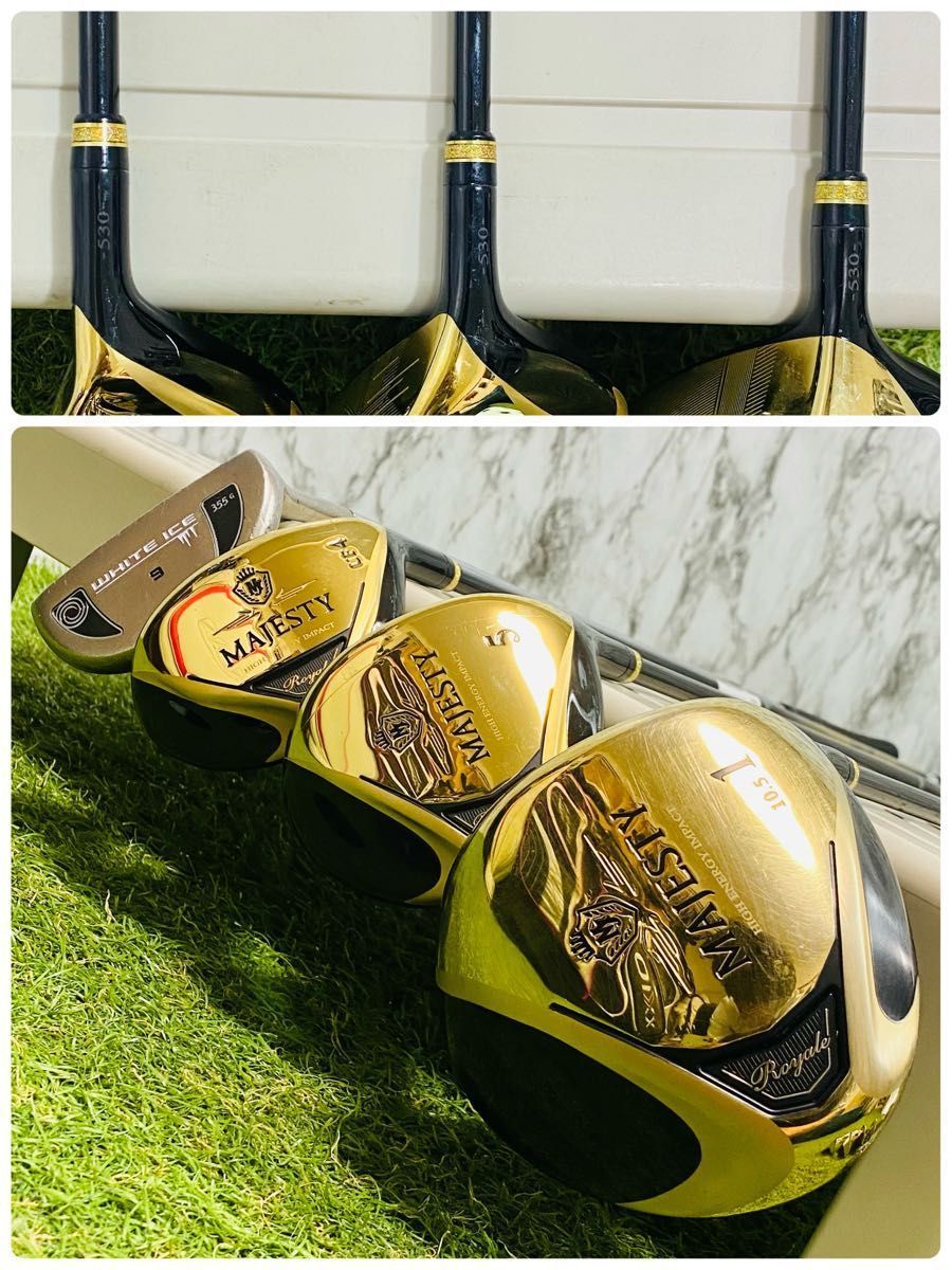 【バッグ新品】マジェスティ ロイヤル 2019 メンズゴルフセット 12本 R バッグ新品】マジェスティ ロイヤル 2019 メンズゴルフセット 12