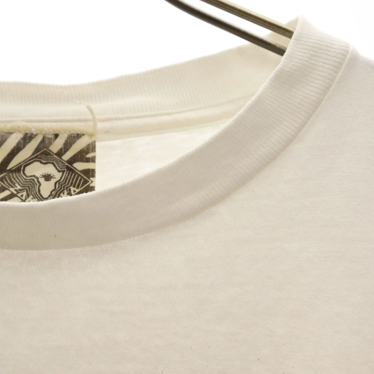 ZAKANAKA 90s USA製 オールド チーター 半袖 Tシャツ L ホワイト 