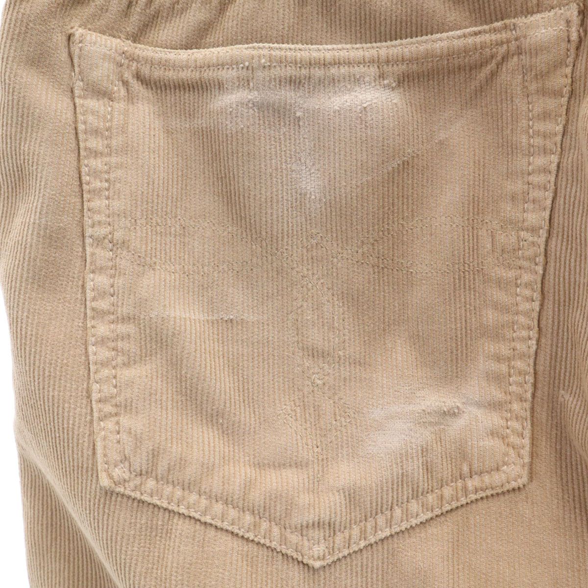 ダブルアールエル RRL USA製 コーデュロイパンツ W35 ベージュ RALPH
