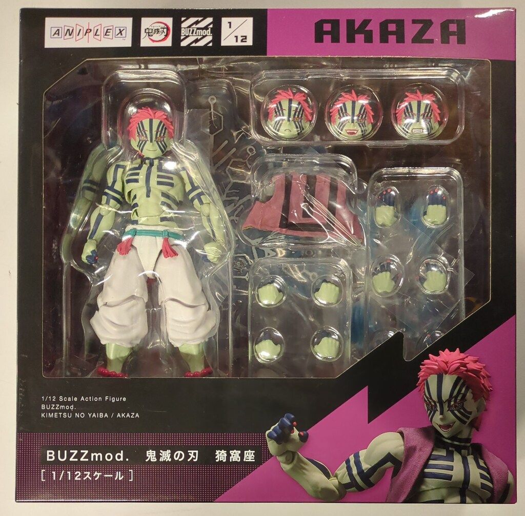 BUZZmod. 猗窩座 「鬼滅の刃」 ANIPLEX+限定 鬼滅の刃」猗窩
