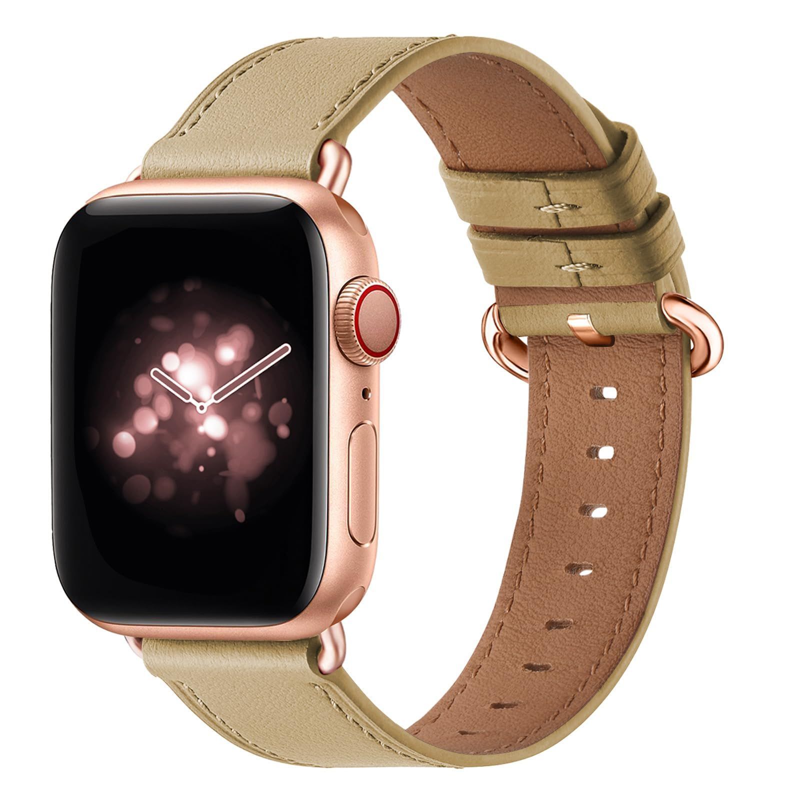 新品 レザーバンド コンパチブル Apple Watch バンド レディース アップルウォッチ バンド 本革 40mm 41mm 38mm 44mm 45mm 46mm 49mm 42mm 交換ベルト iWatch Ultra2 Ultra SE SE2 Se