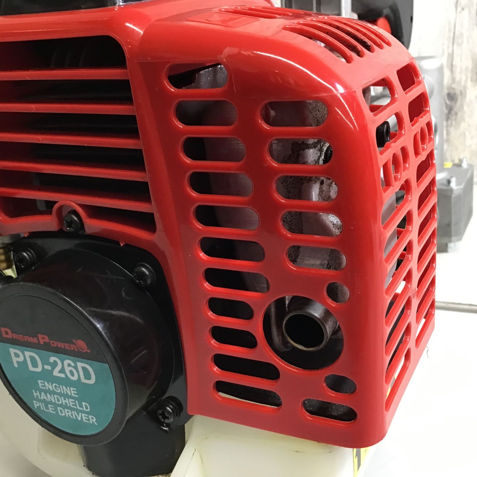 中古品】☆ ナカトミ PD-26D 手持ち杭打ち機 2サイクルエンジン【戸田 