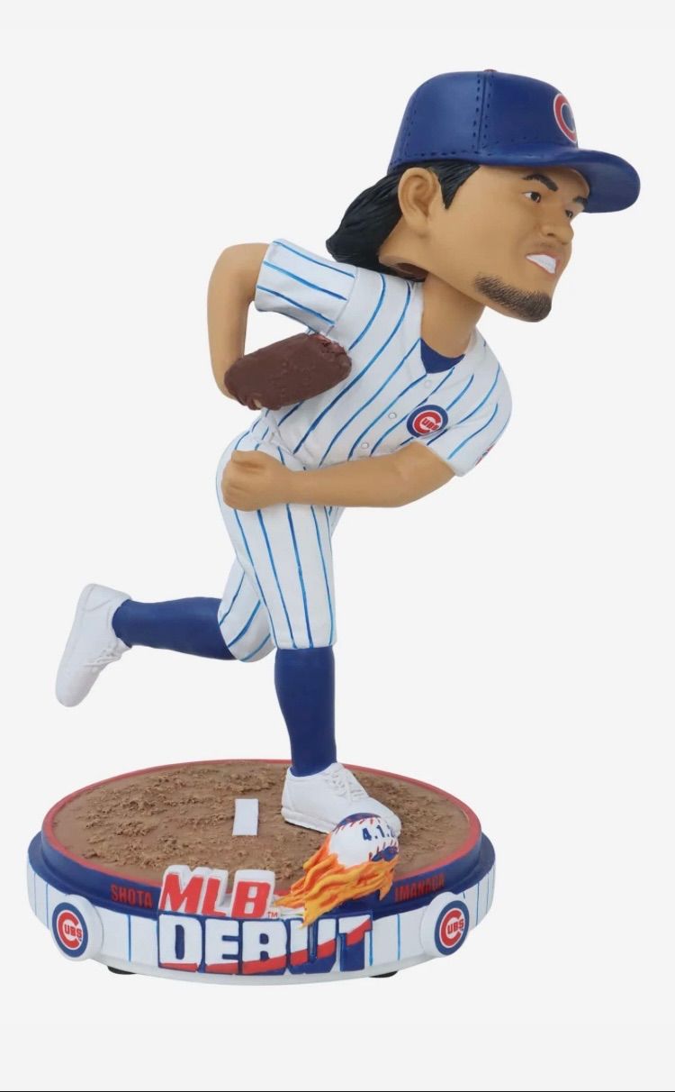 世界96個限定】新品 今永昇太 デビュー戦 ボブルヘッド シカゴカブス