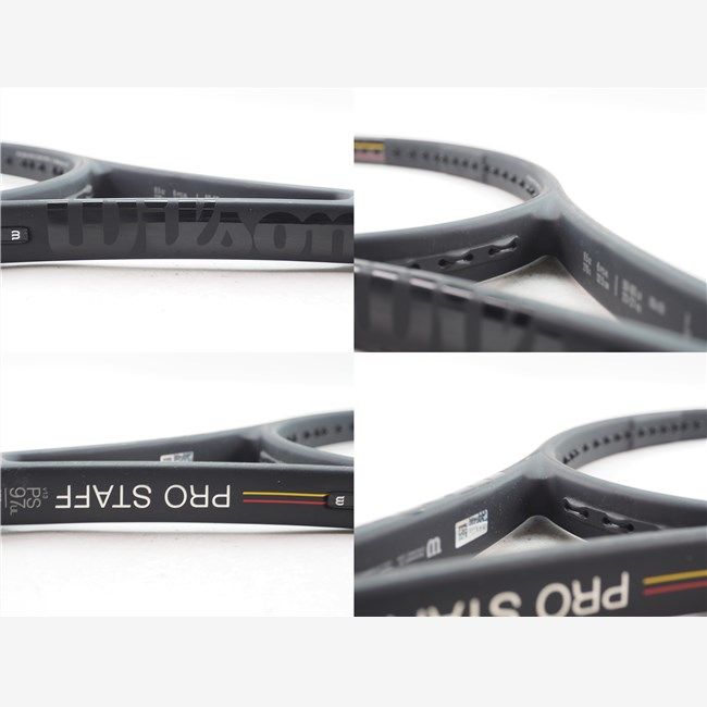 中古 テニスラケット ウィルソン プロ スタッフ 97ユーエル バージョン13.0 2020年モデル【トップバンパー割れ有り】 (G1)WILSON PRO STAFF 97UL V13.0 2020 ウィルソン(Wilson)プロスタッフ97 V13.0 WR043811U | テニス