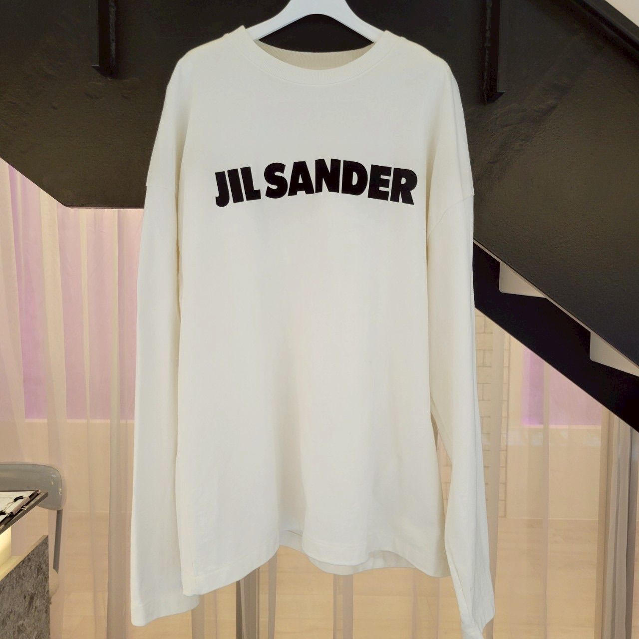 JIL SANDER ホワイト トレーナー