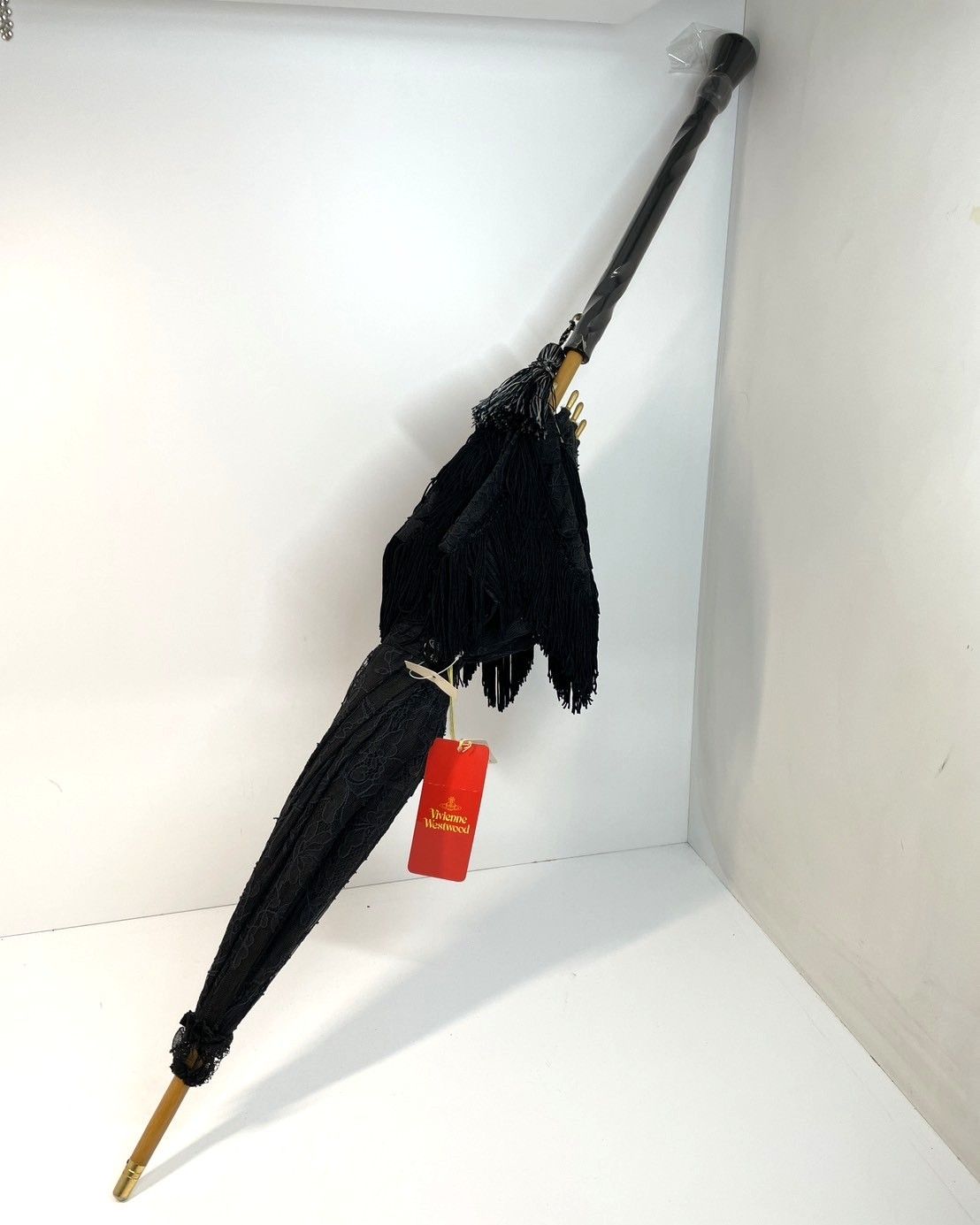 vivienne westwood ヴィヴィアンウエストウッド 日傘 フリンジ レース