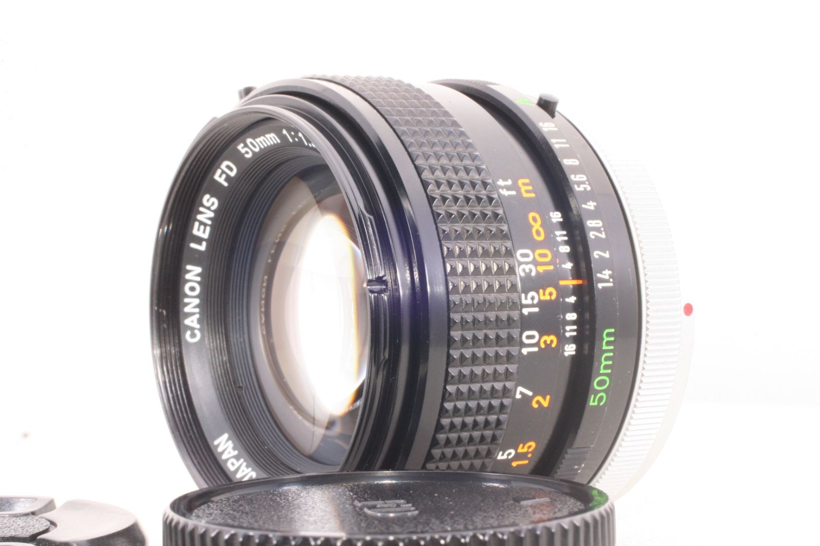 ☆外観美品【修理・整備/完動品】Canon FD 50mm f1.4 s.s.c 1121148