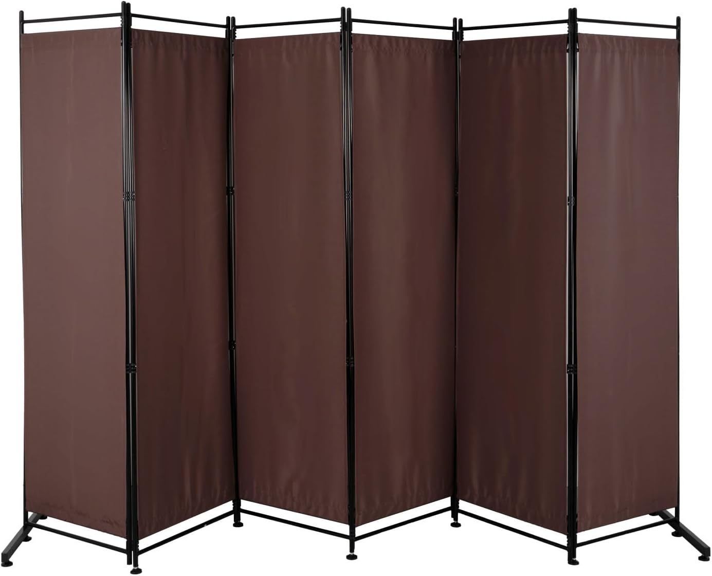 6連クロスパーテーション 衝立 布タイプ zk-pf 1806-WH BR WLJ