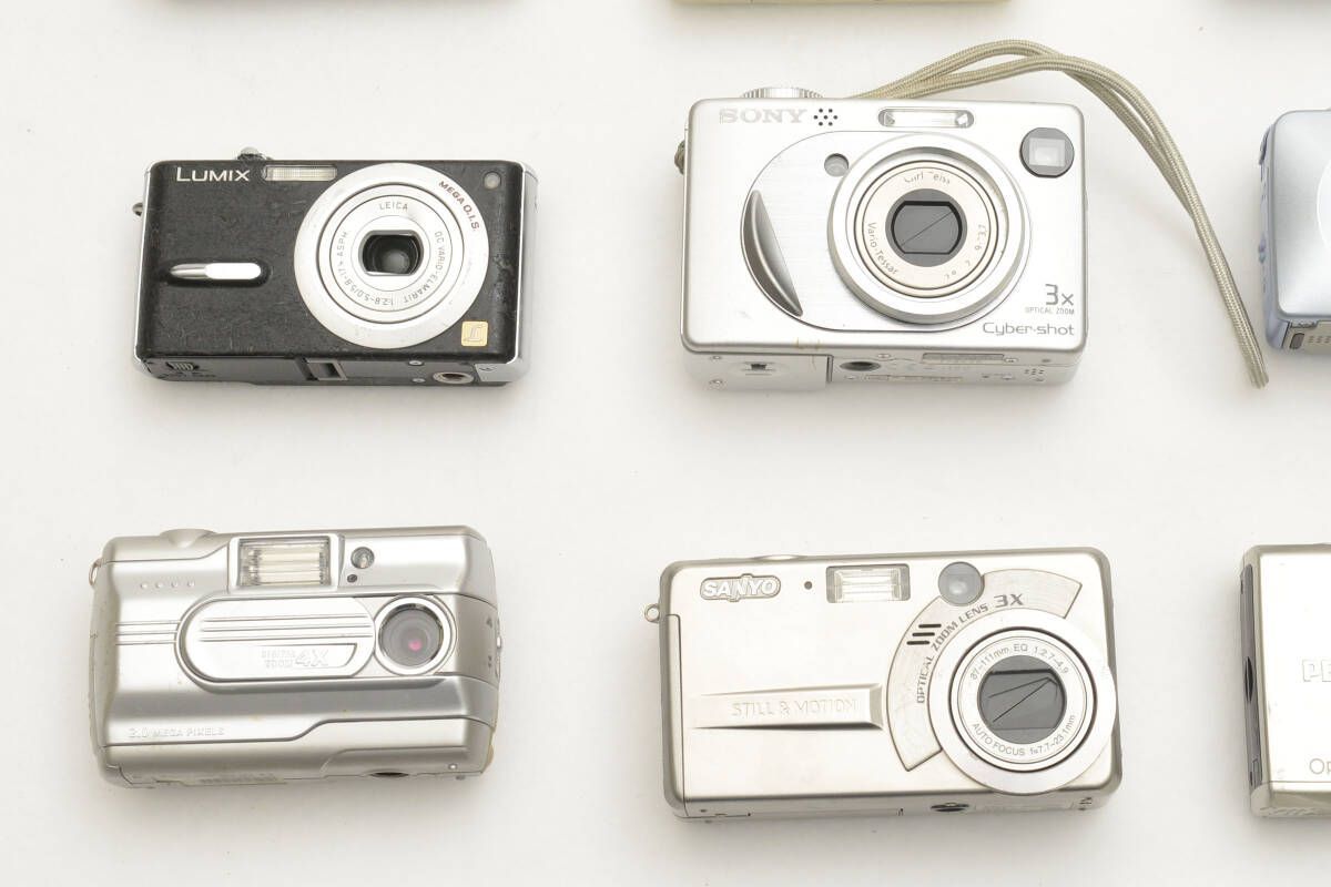 デジカメ 20個 まとめ売り ジャンク デジカメなどカメラ類13個まとめ