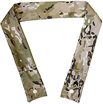 KOOLGATOR CW-R-CA1 Cooling Neck Wrap-Scorpion Like Camo Design