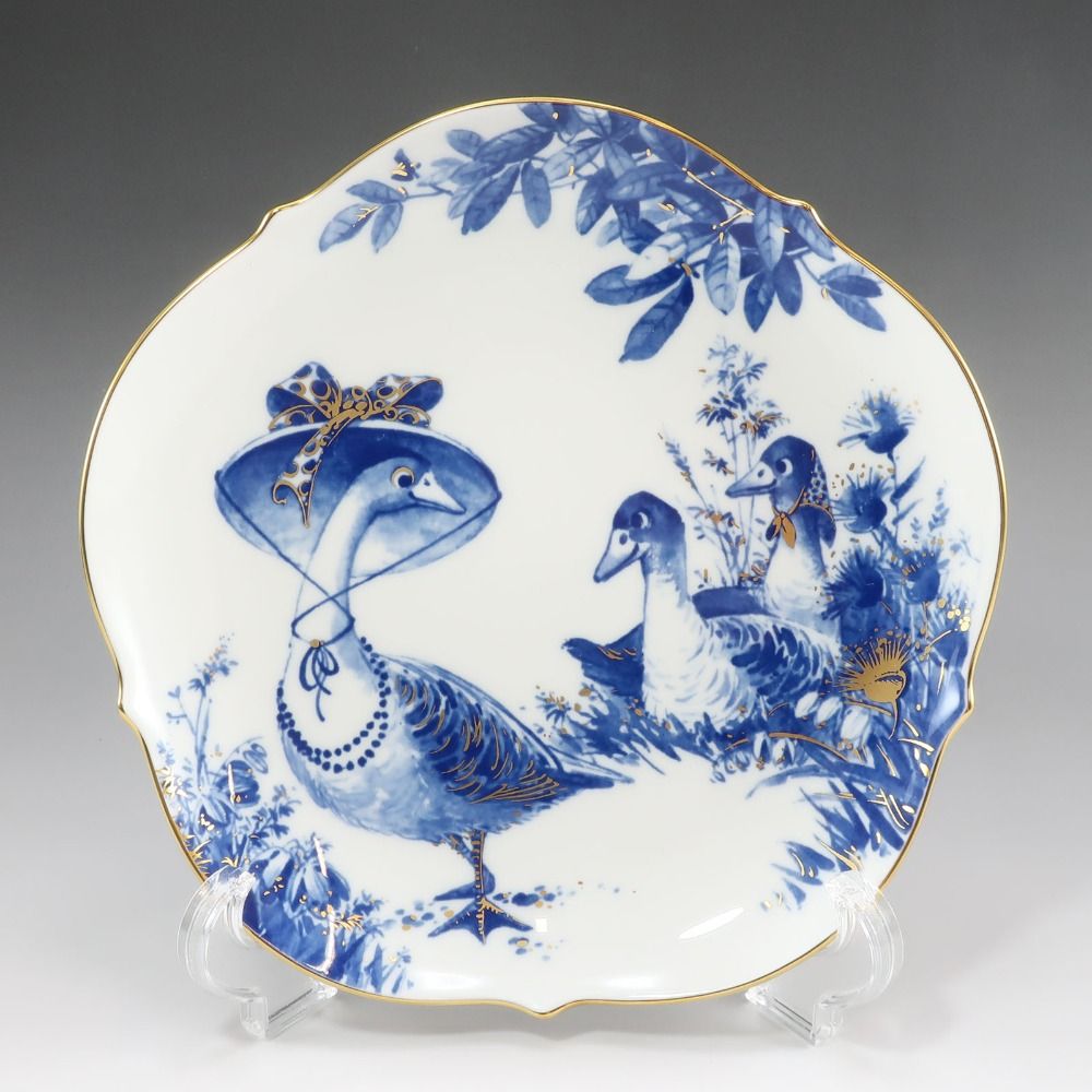 Meissen マイセン 2007年 イヤープレート アヒルのカンタータ ポーセリン _ 置物 オブジェ