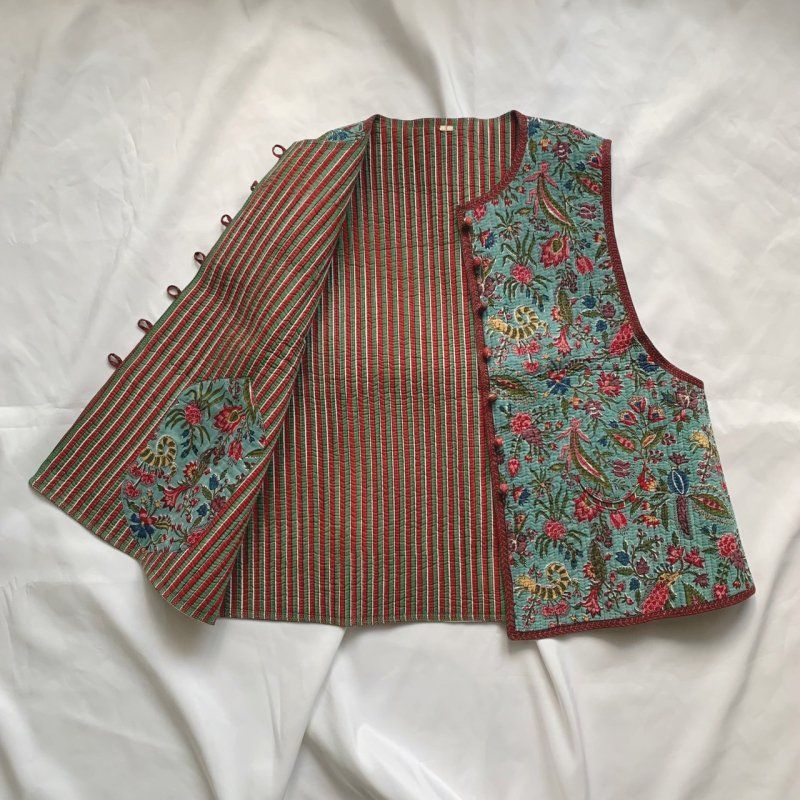 インディゴキルティングベスト RRL キルティング インディゴ デニム ベスト (RRL/ベスト・ジレ