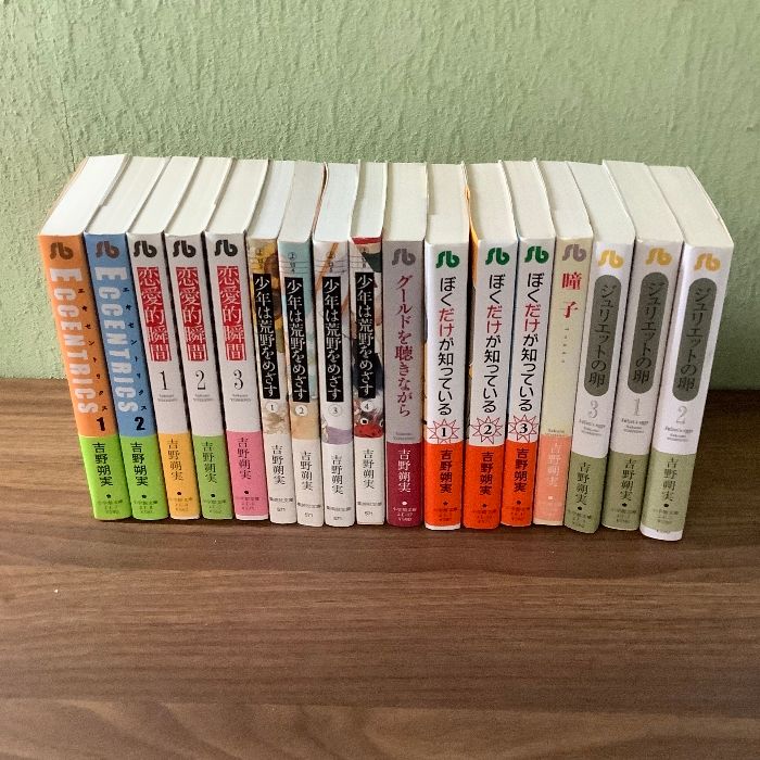 動物はすべてを知っている　帯付き初版本 17冊セット⁄全巻初版⁄帯付き吉野朔実⁄ジュリエットの卵⁄少年は荒野を