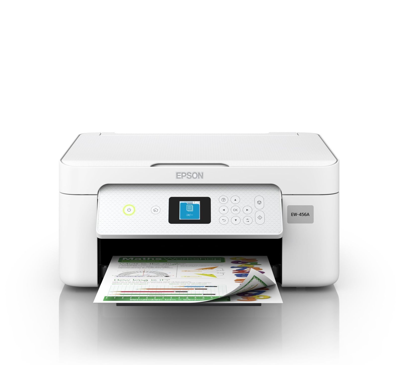 新着商品 エプソン プリンター A4インクジェット複合機 EW-456A カラリオ Wi-Fi 自動両面 テレワーク向け 4色 独立型 2025年モデル