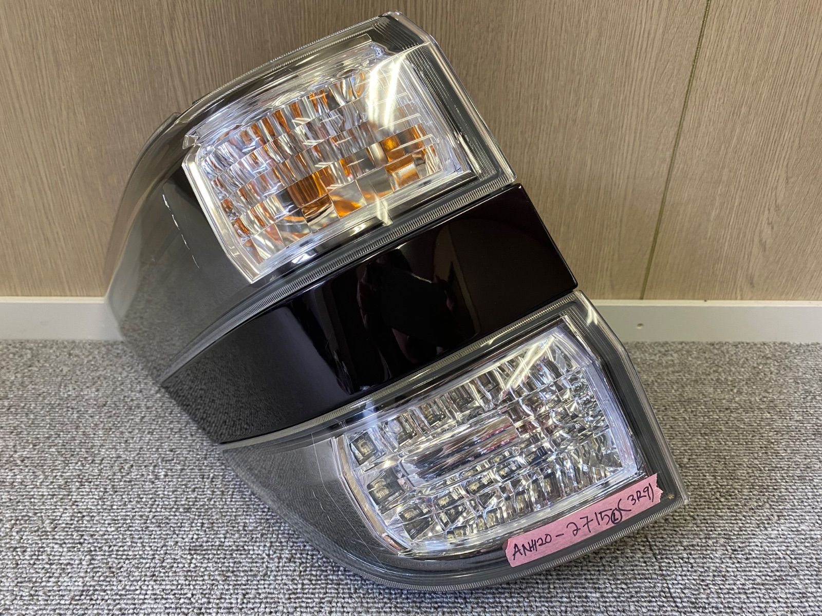 左右セット 20系ヴェルファイア ファイバーLED テールランプ 説明書