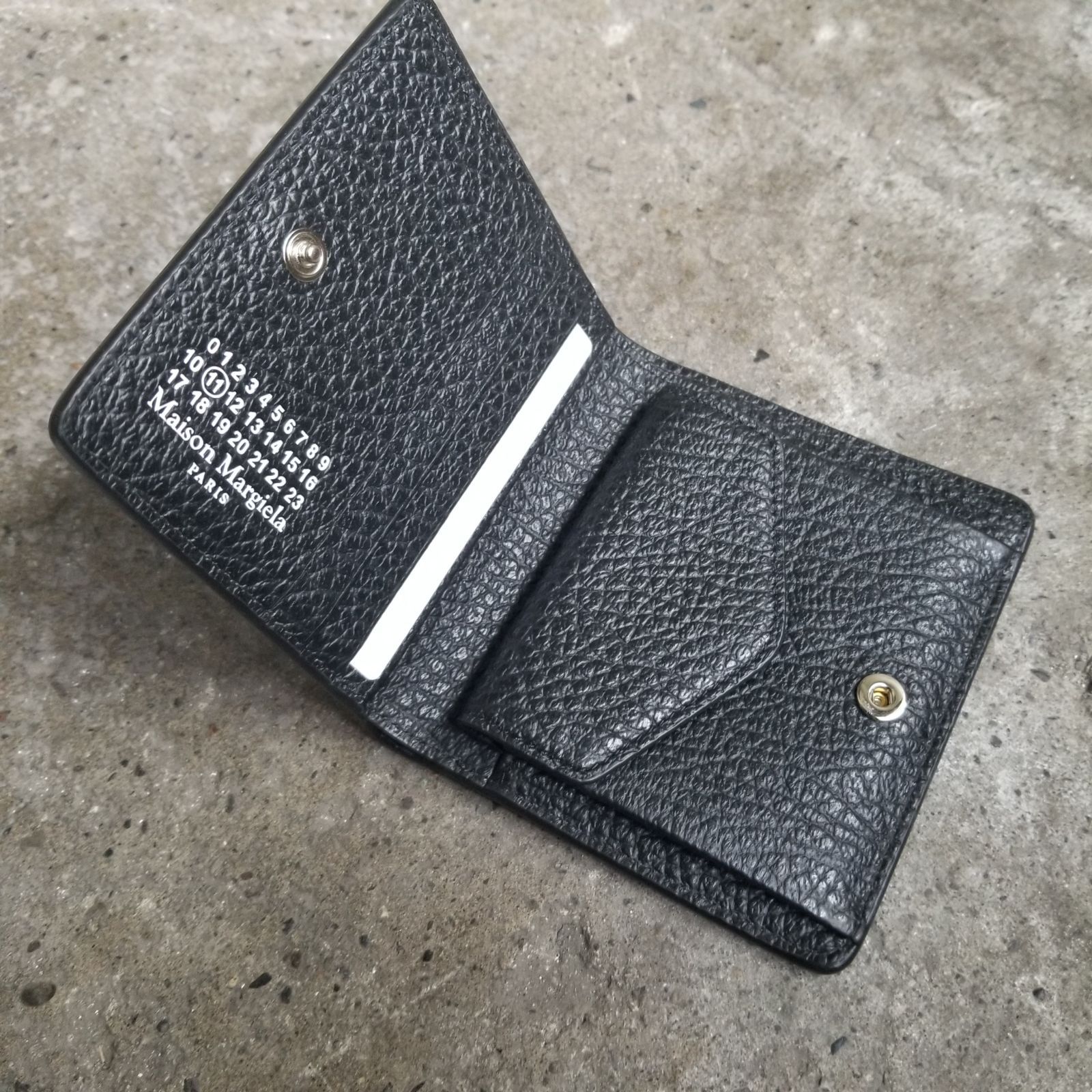 Maison Margiela 19ss Compact Bi Fold Wallet メゾンマルジェラ 二  