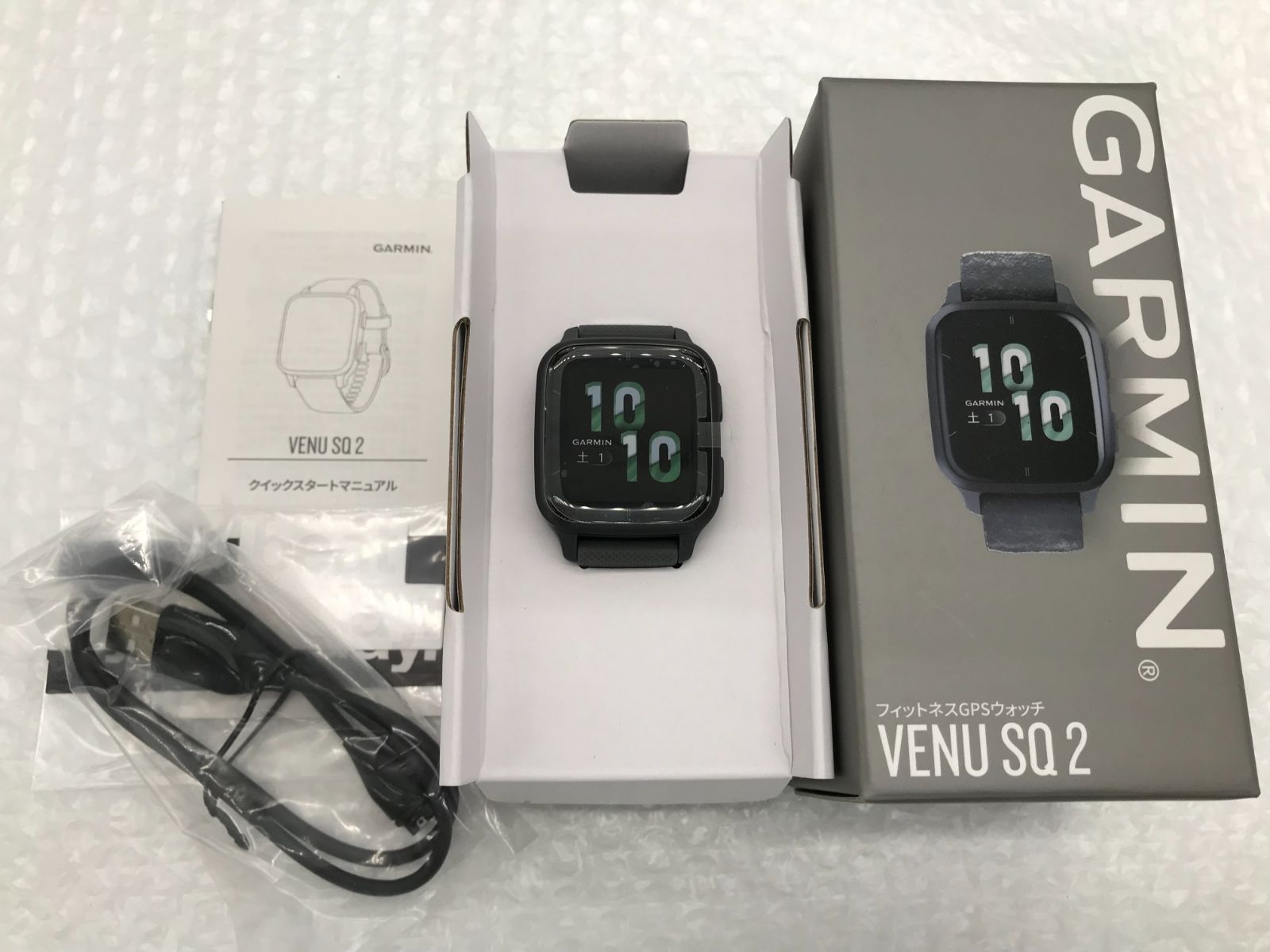 38-776 ♥ GARMIN VENU SQ 2 ﾌｨｯﾄﾈｽGPSｳｫｯﾁ 8175