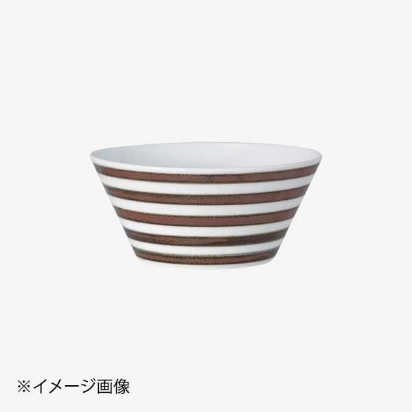 【新品】西海陶器 essence of life es bowl ボーダー BN〈M〉 (3個入)